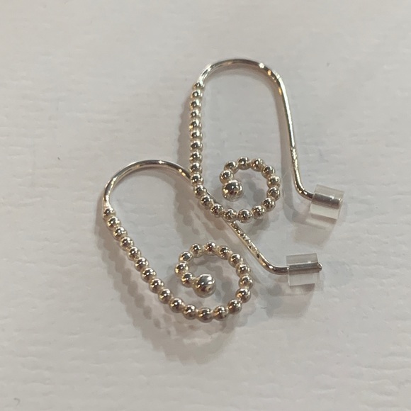 RETIRED Beaded Posts Compose Earrings - Picture 2 of 3